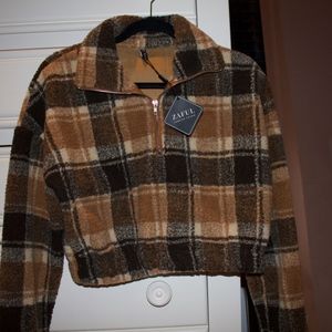 Plaid Zaful Pullover